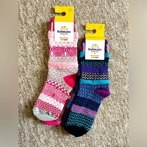 Knit socks.